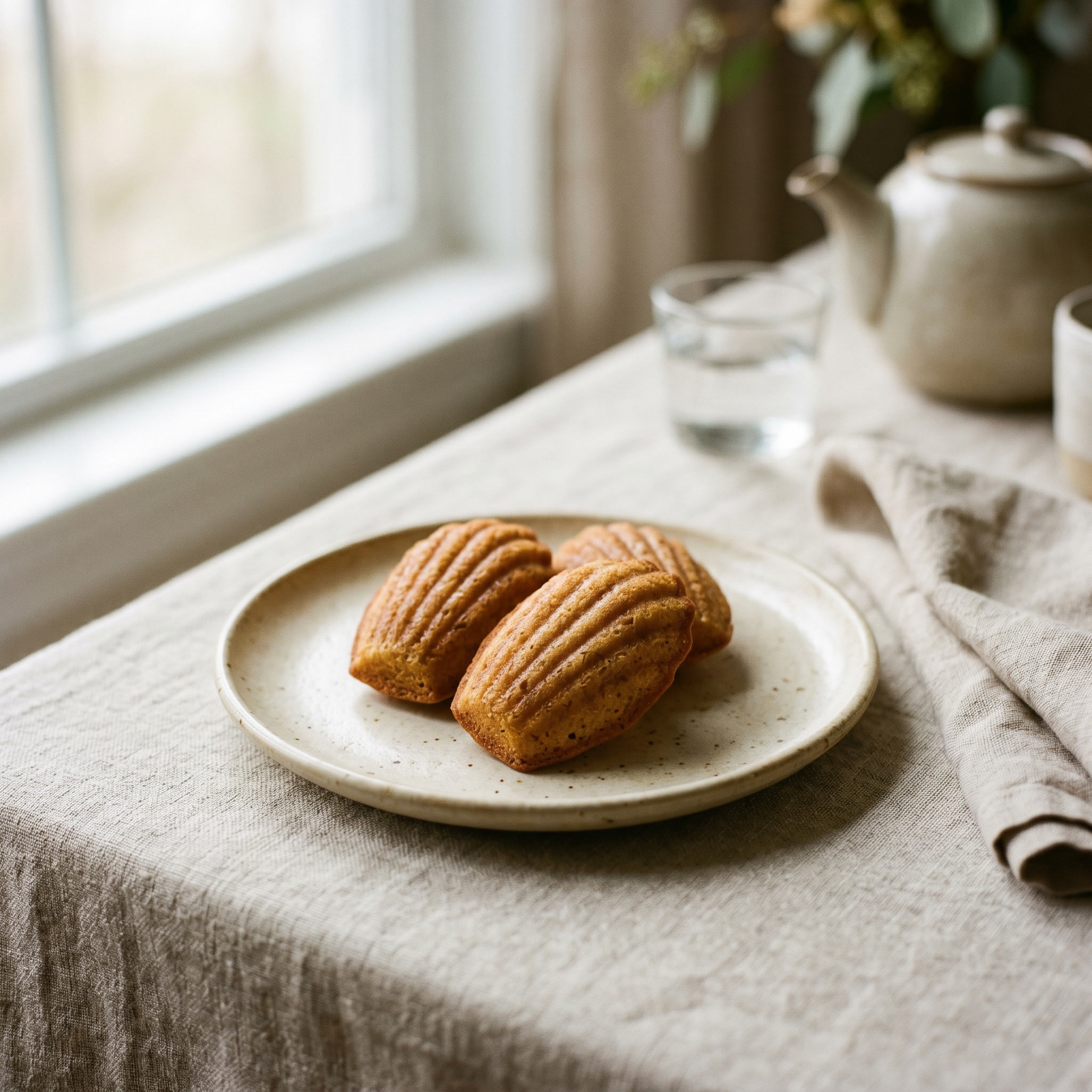 Mini Coconut Madelines