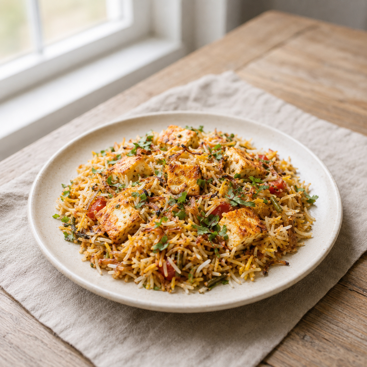 Paneer Biryani