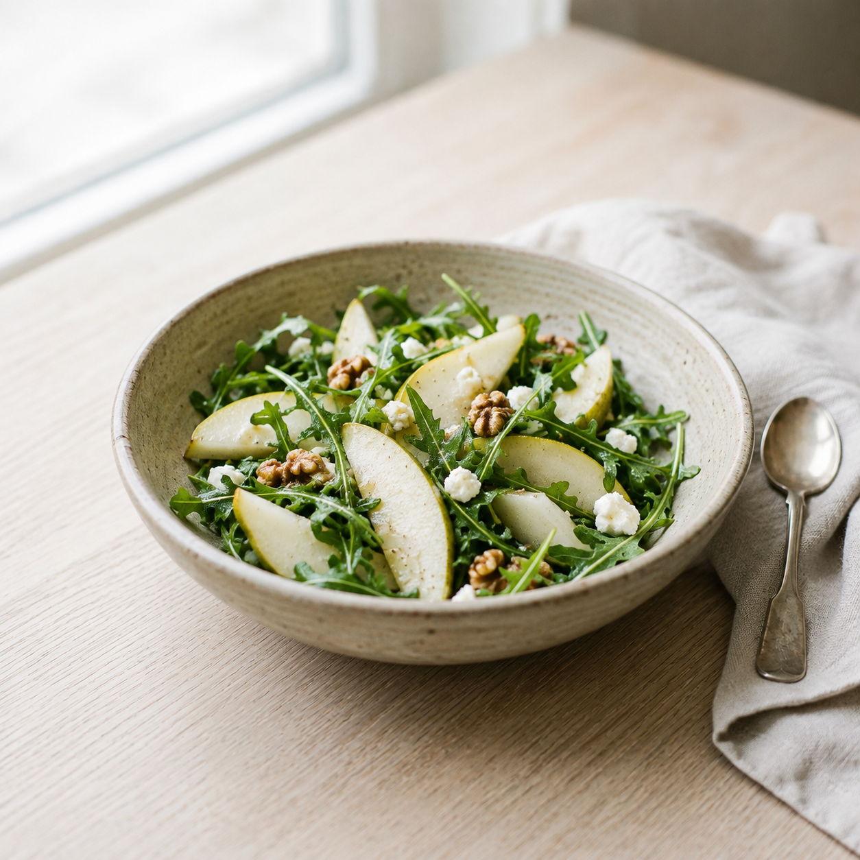 Pear and Arugula Salad