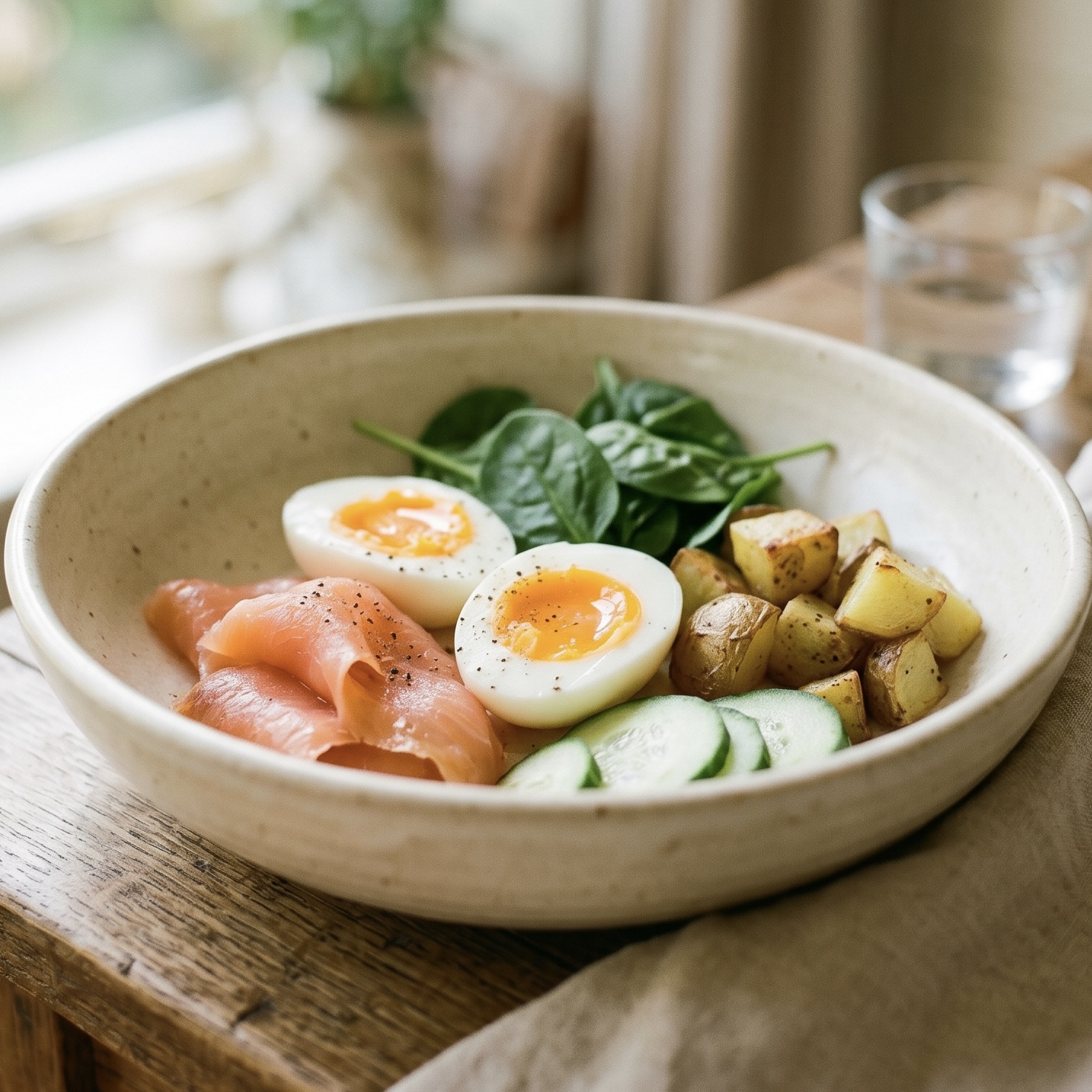 Smoked Salmon Breakfast Bowl